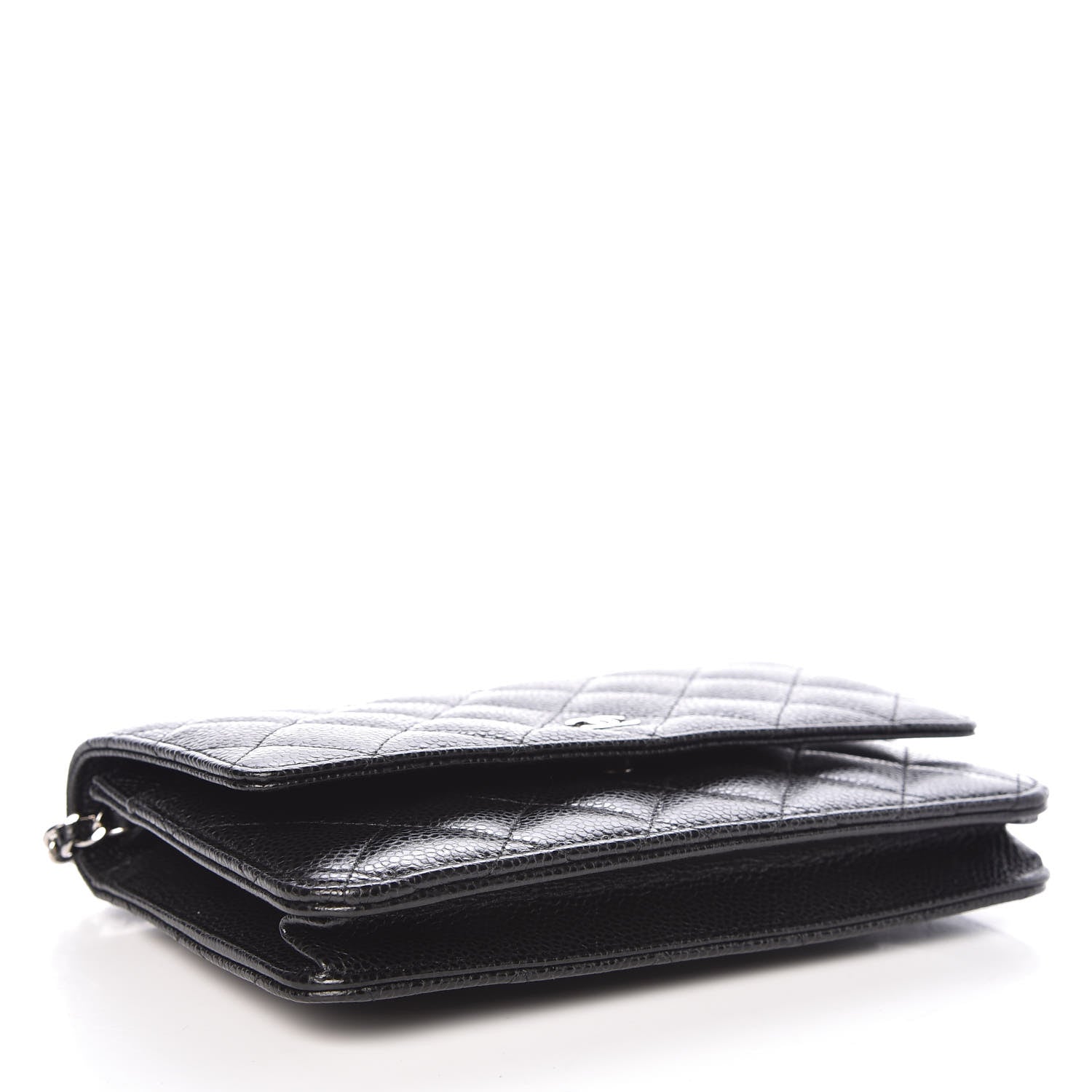 Chanel Caviar Quilted Wallet On Chain WOC Black 4 of 11
