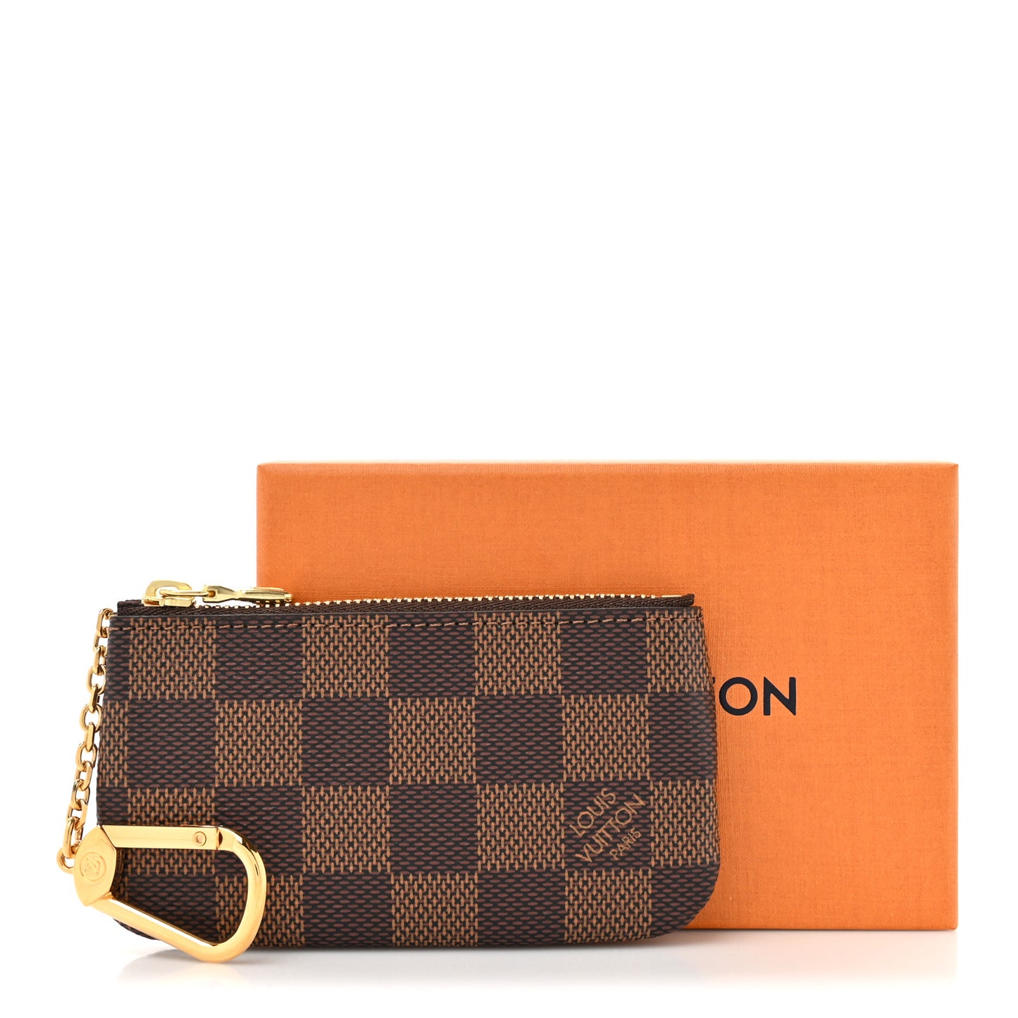 Damier Ebene Key Pouch