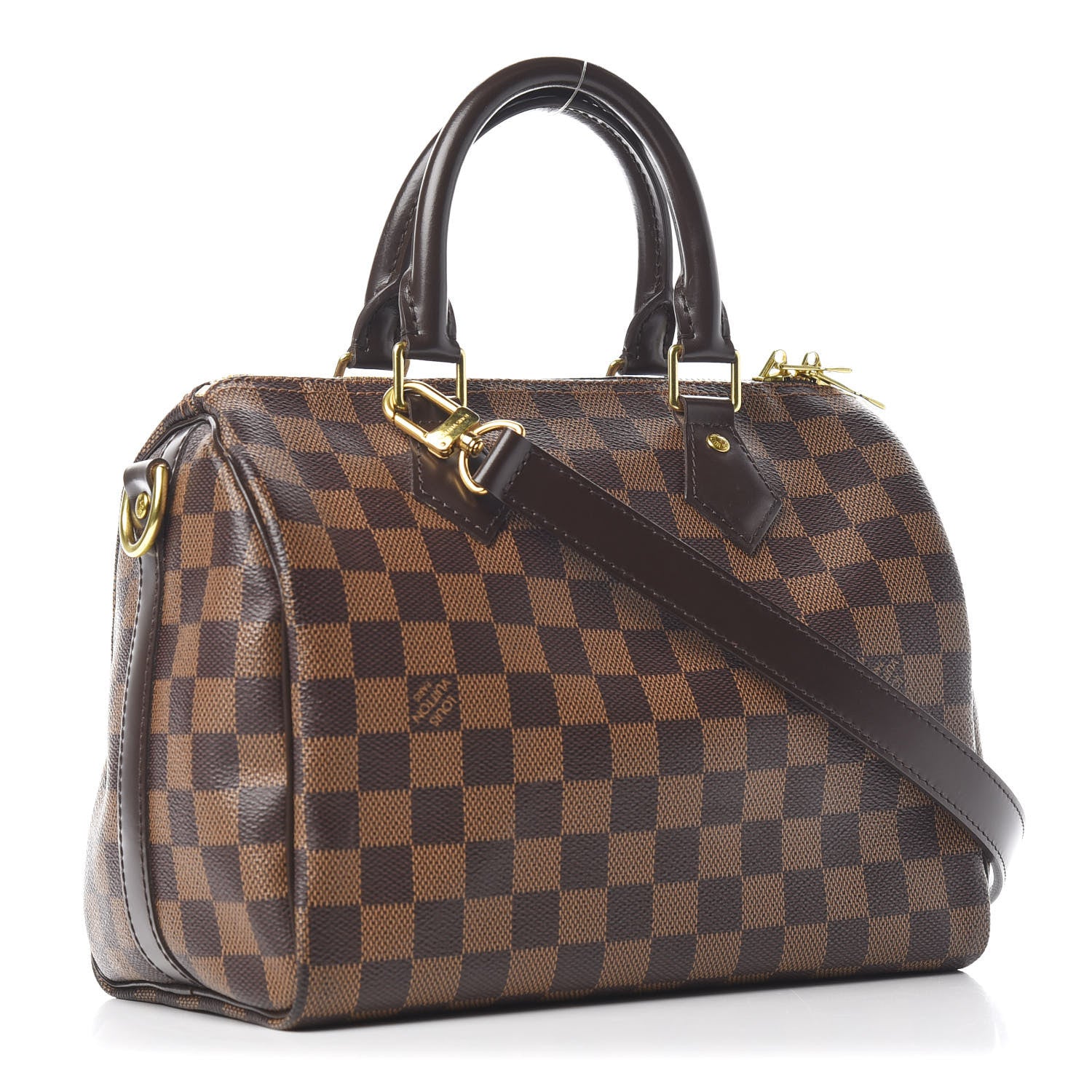 Louis Vuitton Damier Ebene Speedy Bandouliere 25 2 of 9