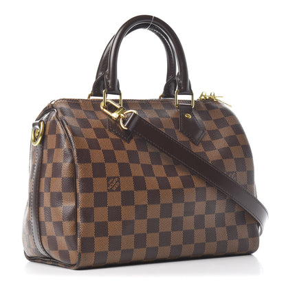 Louis Vuitton Damier Ebene Speedy Bandouliere 25 2 of 9