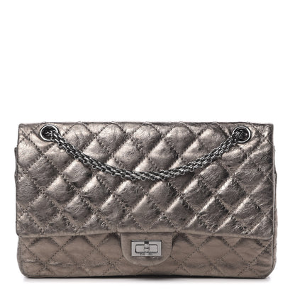 Chanel Metallic Aged Calfskin Quilted 2.55 Reissue 227 Flap Bronze 1 of 17