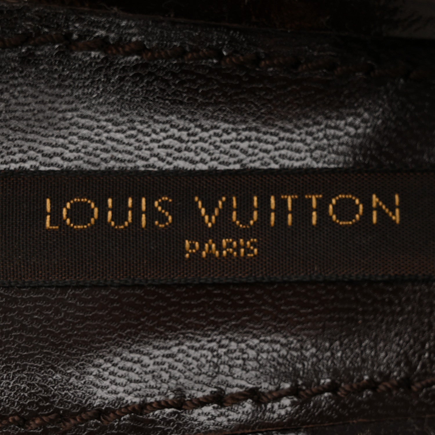 Louis Vuitton Patent Logo Espadrille Wedge Sandals 36 Brown 8 of 14