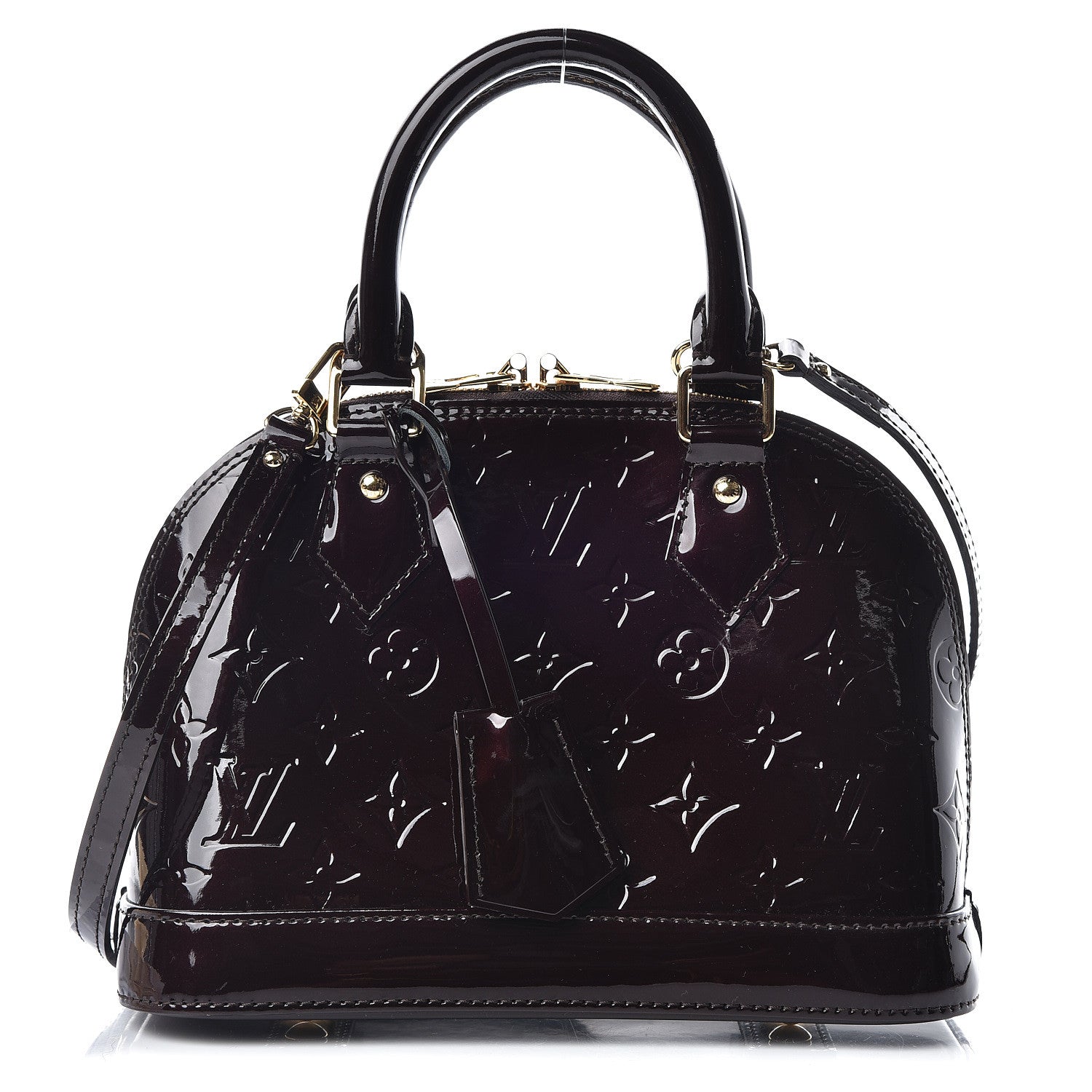Louis Vuitton Vernis Alma BB Amarante 1 of 11