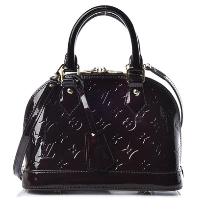 Louis Vuitton Vernis Alma BB Amarante 1 of 11