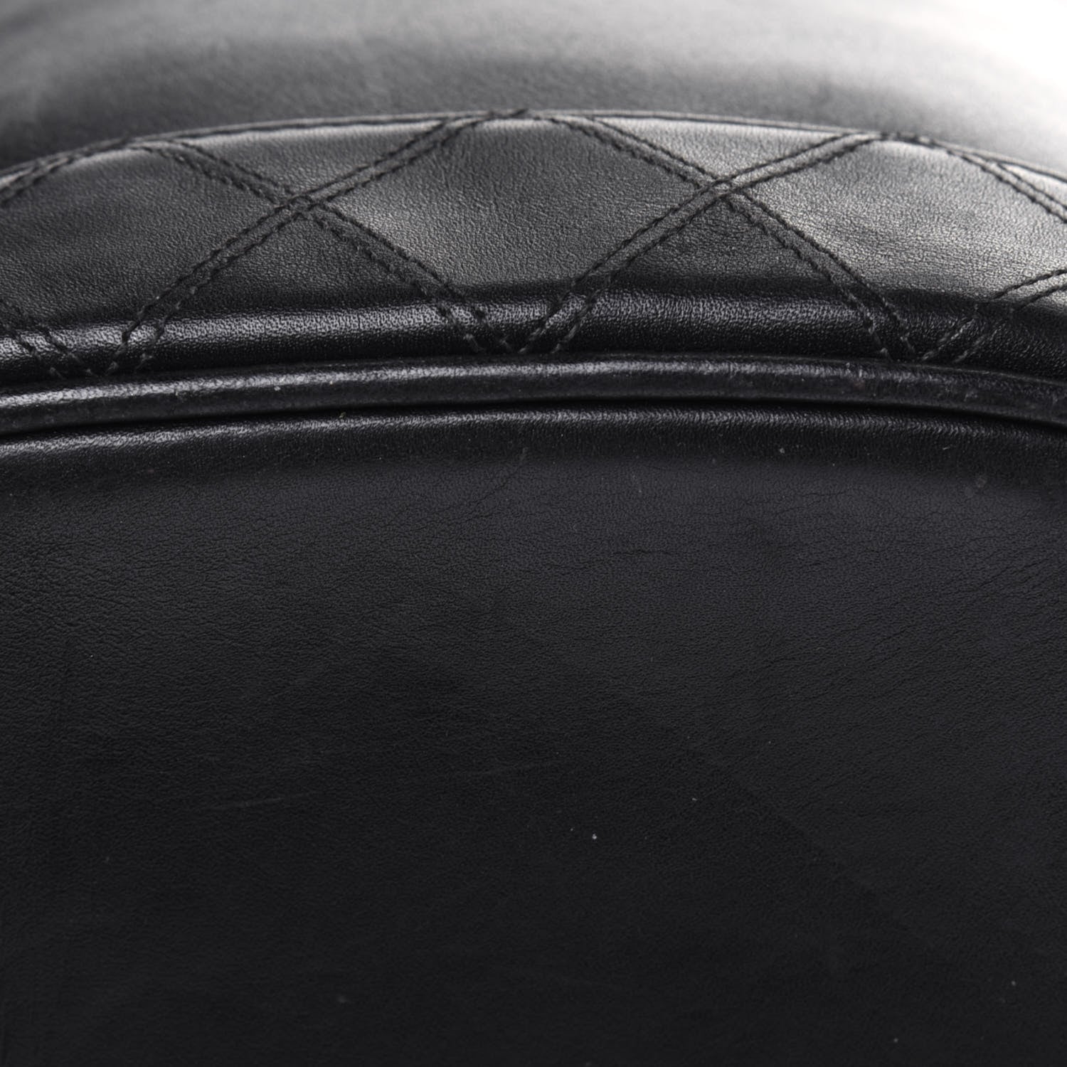 Chanel Lambskin Vanity Cosmetic Case Black 16 of 21
