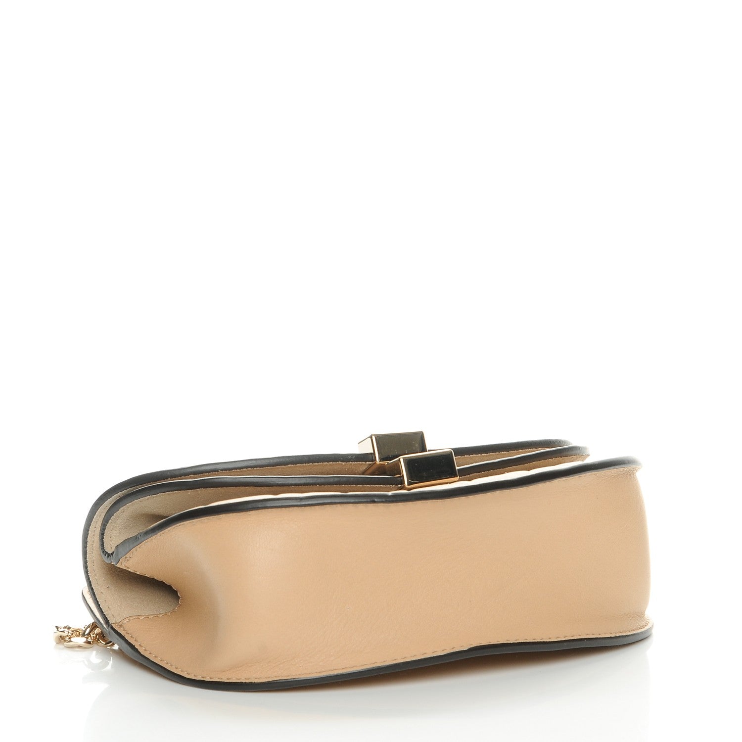 Chloe Calfskin Embossed Nano Georgia Crossbody Bag Sand 5 of 8