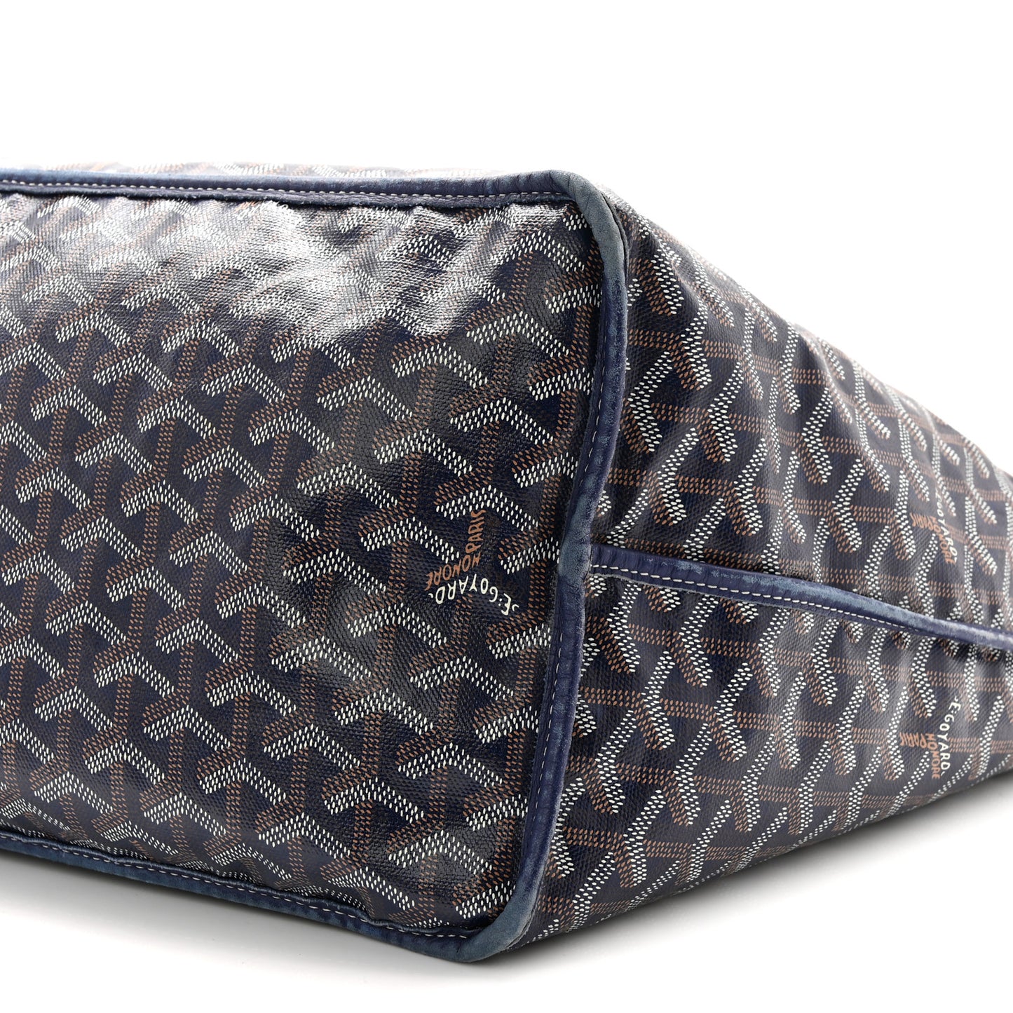 Goyardine Reversible Anjou GM Navy