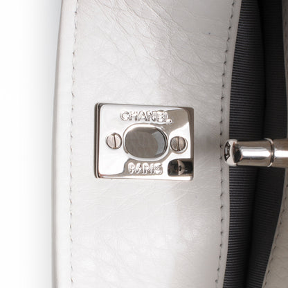 Chanel Deerskin Cerf ExecutiveTote White 6 of 9