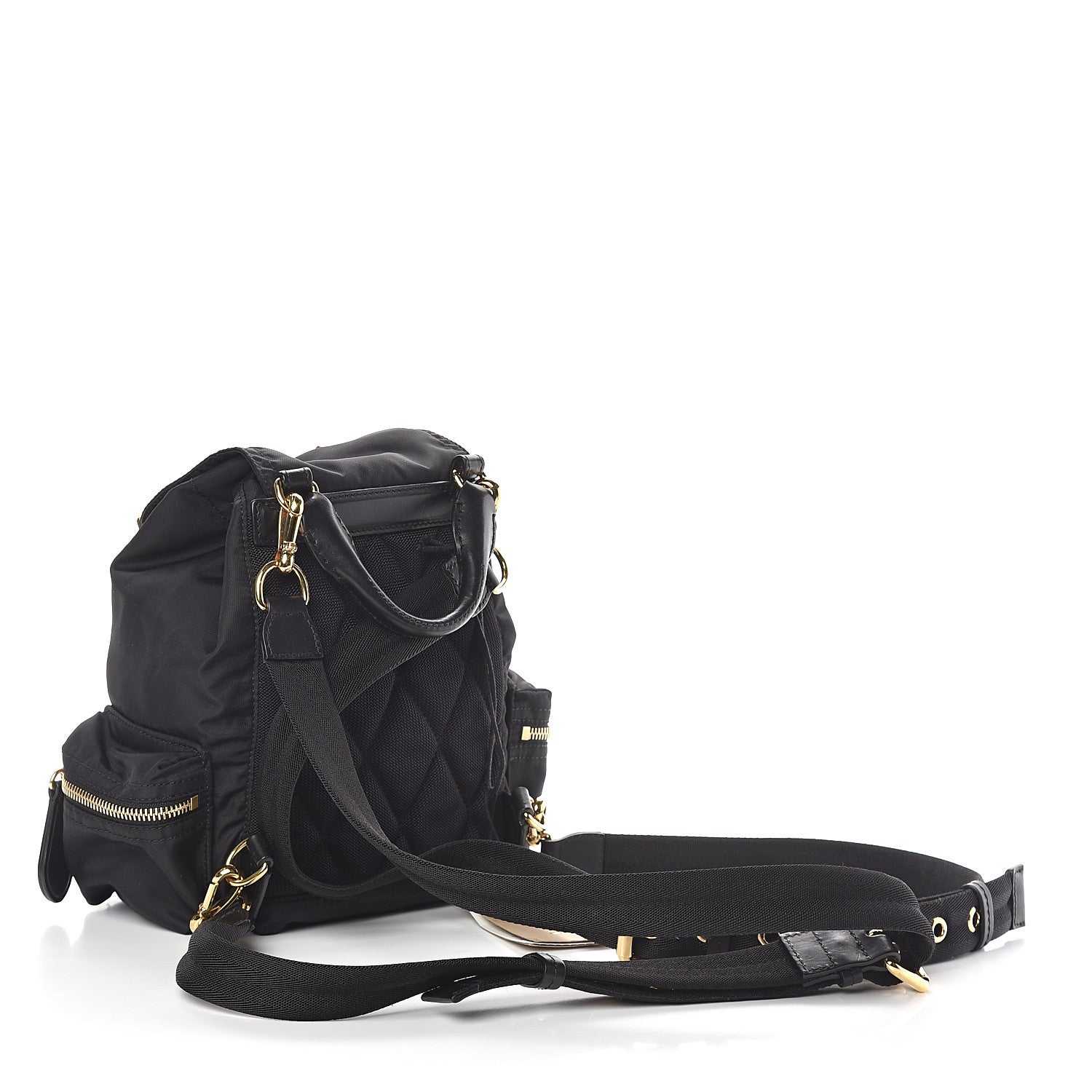 Burberry Nylon Small Crossbody Rucksack Backpack Black 3 of 9