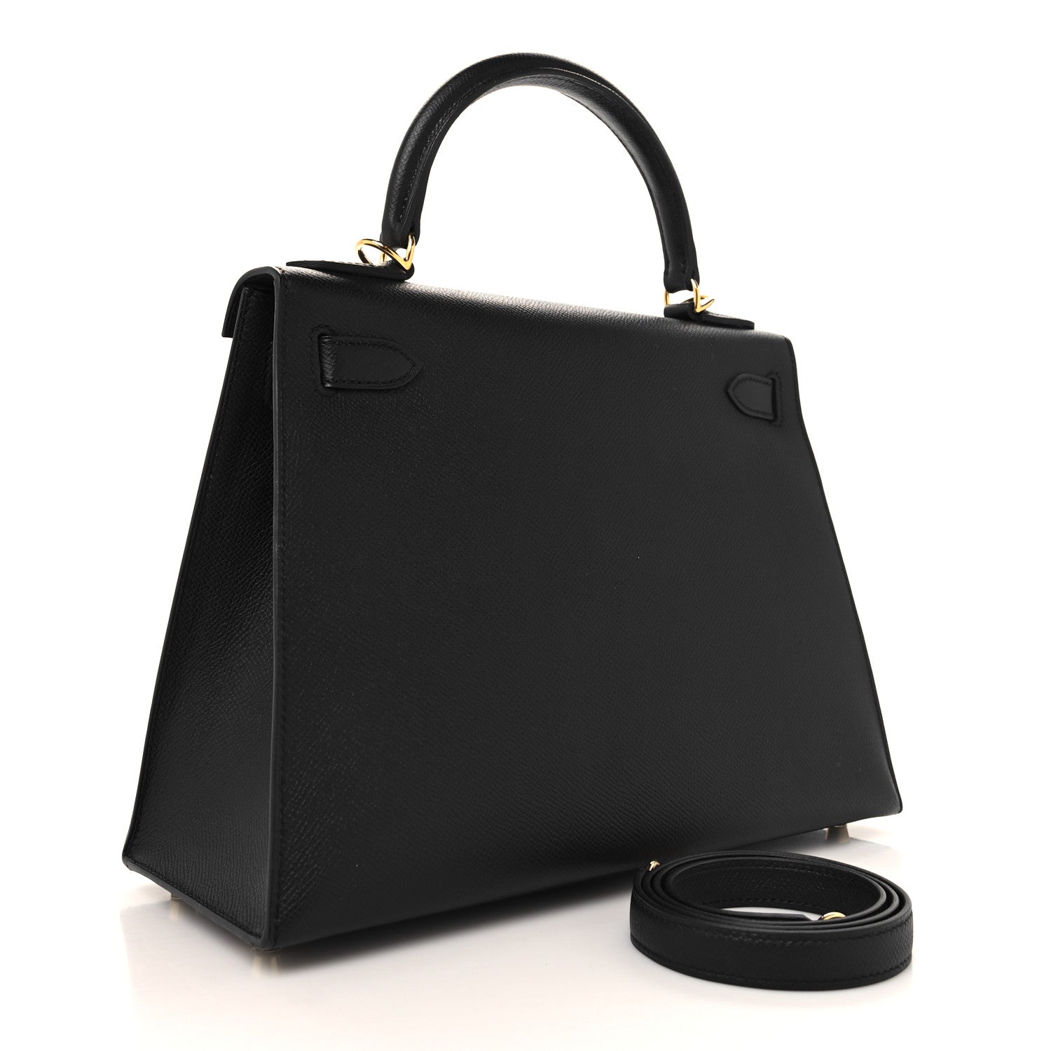 Hermes Epsom Kelly Sellier 28 Black 3 of 11
