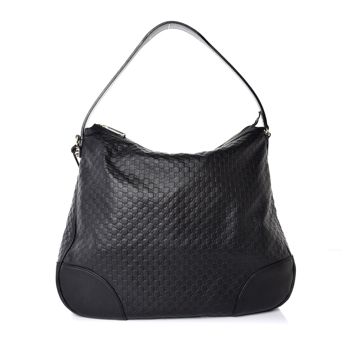 Soft Microguccissima Margaux Hobo Black