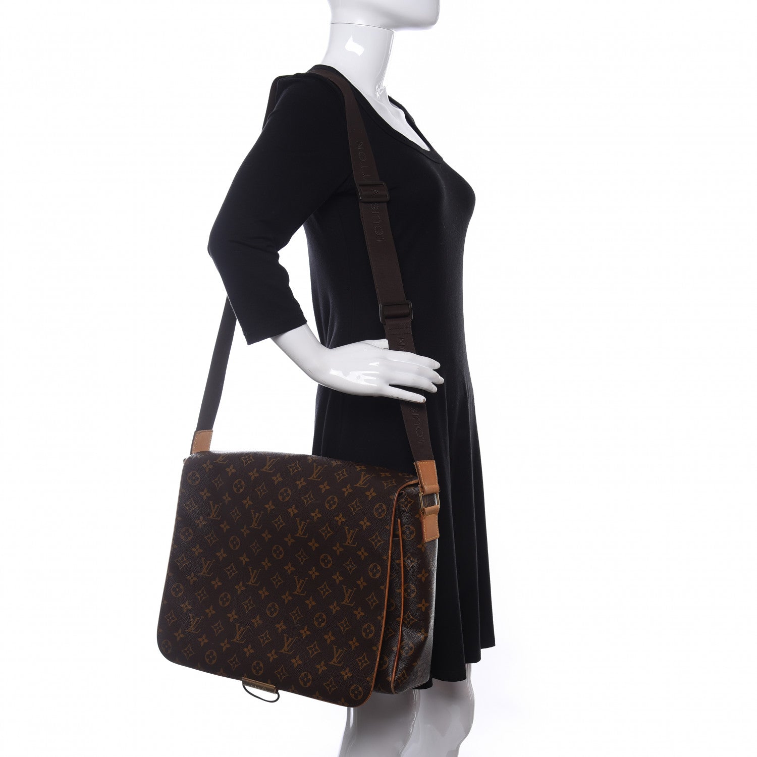 Louis Vuitton Monogram Abbesses Messenger Bag 2 of 9