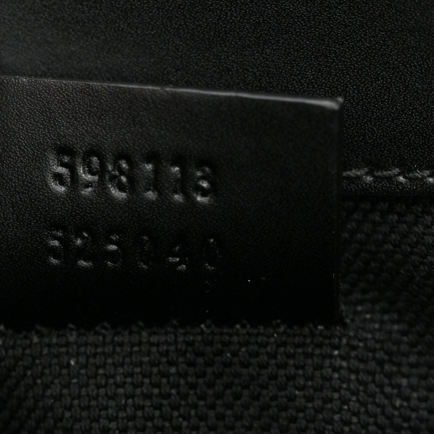 Gucci GG Supreme Monogram Web Slim Belt Bag Black Grey 7 of 10