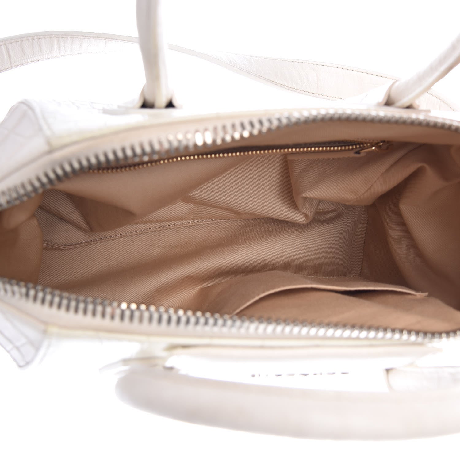 Givenchy Calfskin Crocodile Embossed Small Antigona White 5 of 26