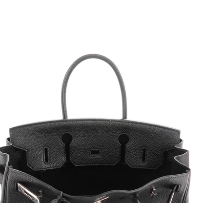 Hermes Taurillon Clemence Birkin 30 Black 28 of 31