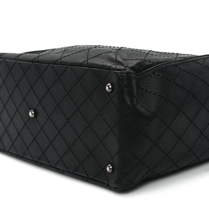 Chanel Calfskin CC Pocket Tote Black 10 of 12