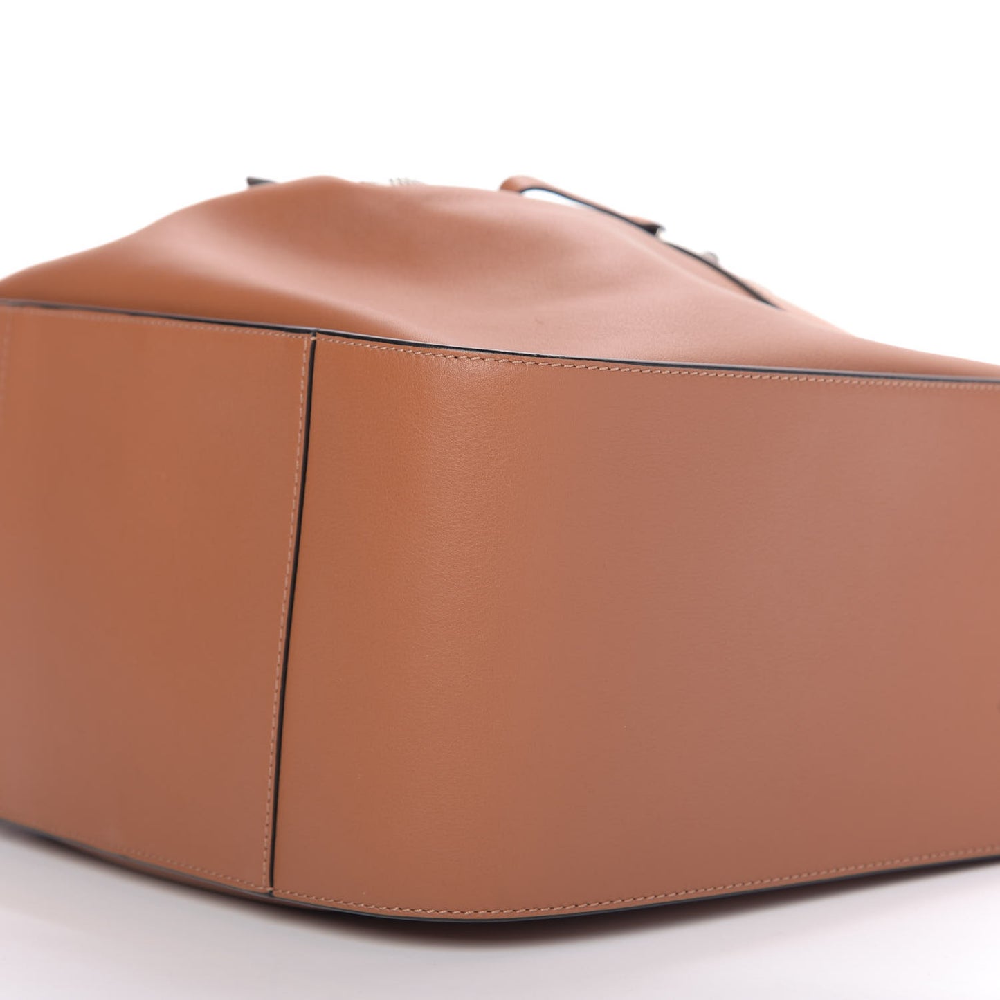 Calfskin Small Hammock Shoulder Bag Tan