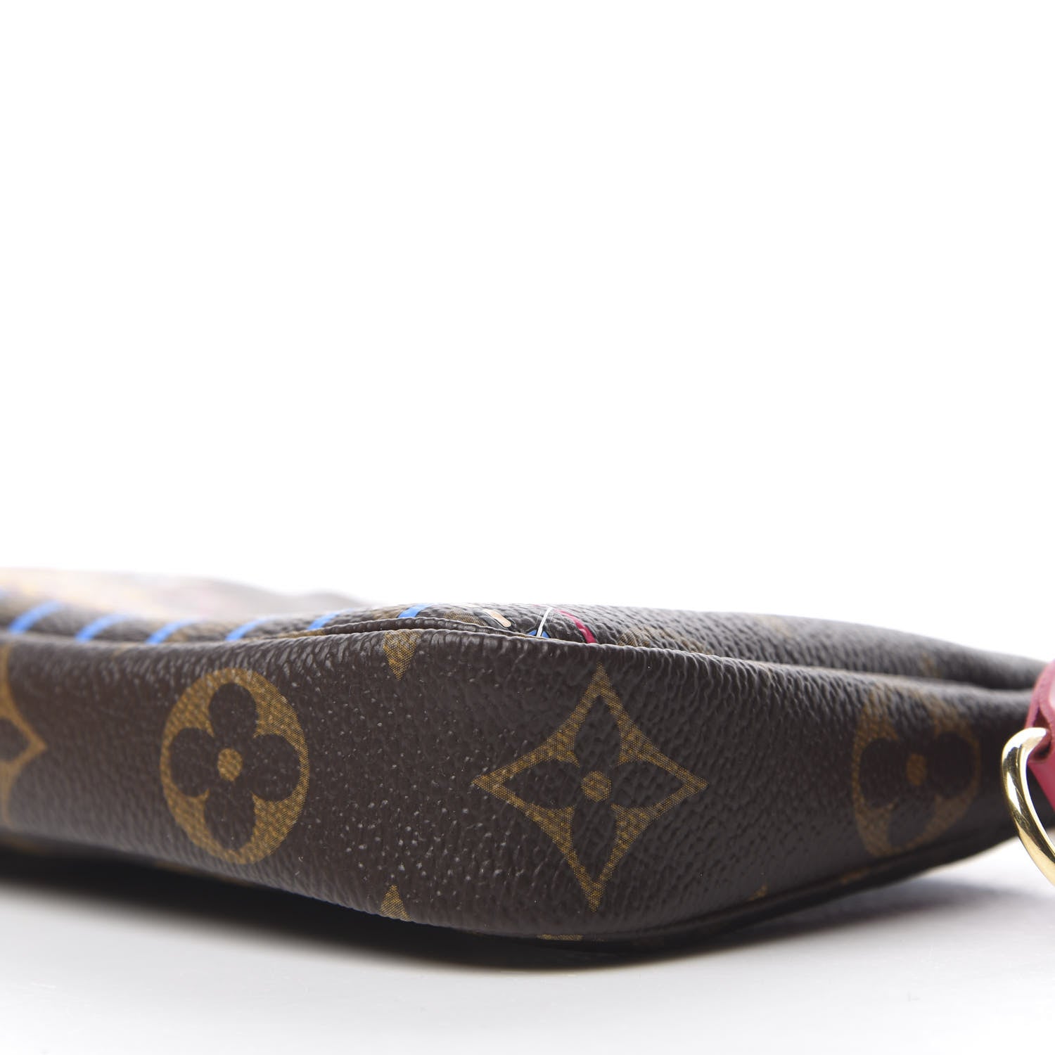 Louis Vuitton Monogram 2020 Christmas Animation Roller Coaster Mini Pochette Accessories Pivoine 7 of 11
