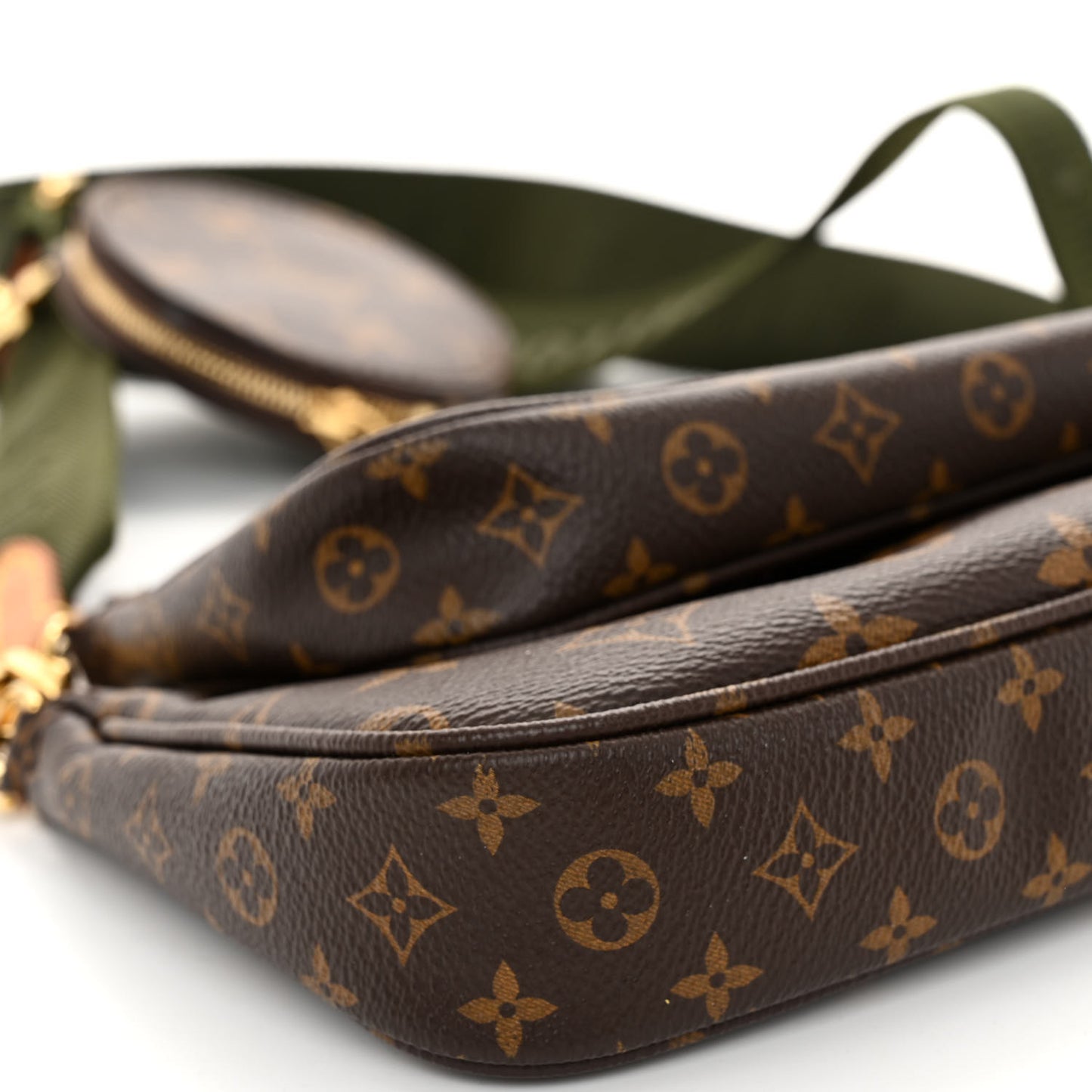 LOUIS VUITTON Monogram Multi Pochette Accessories Kaki