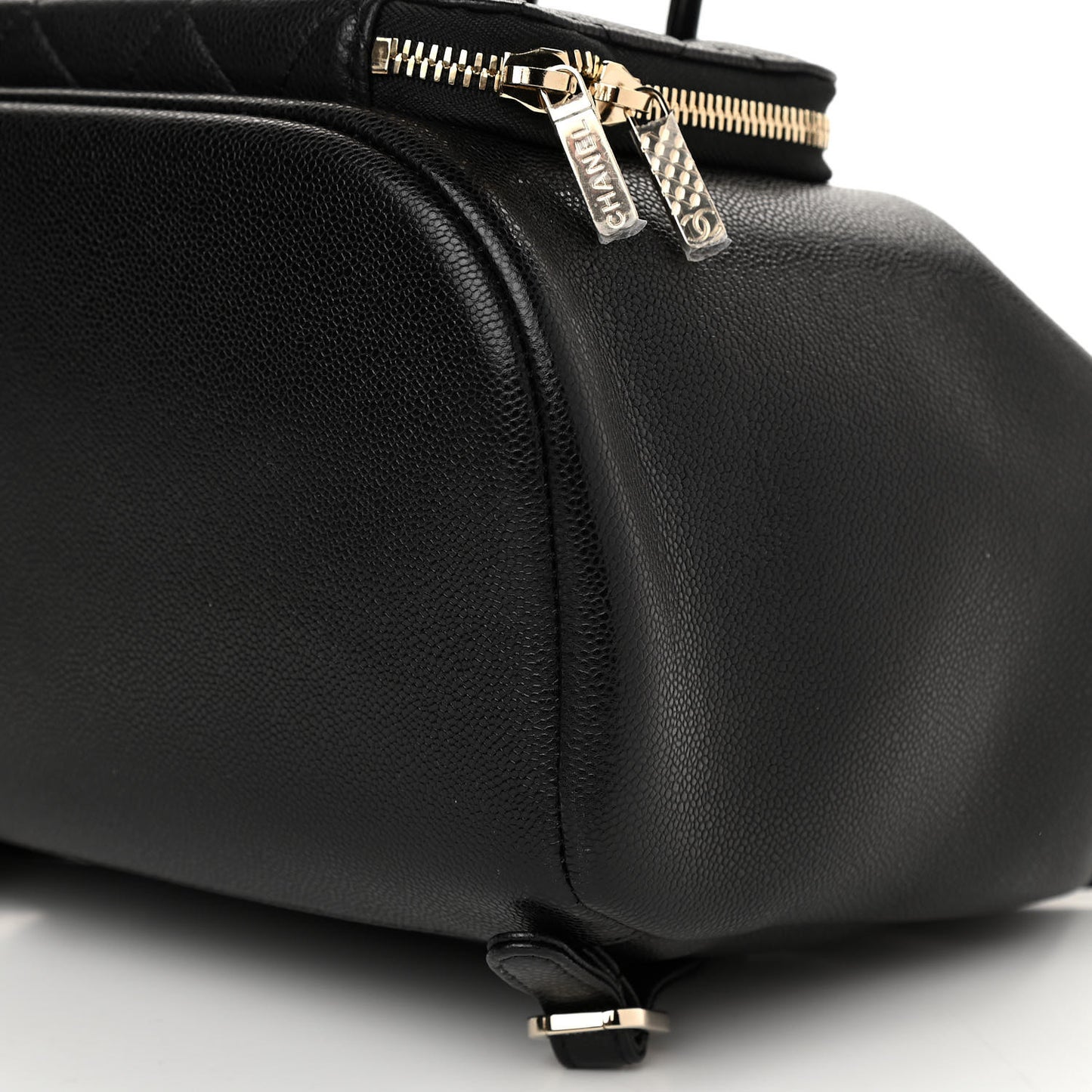Caviar Quilted Business Affinity Backpack Black
