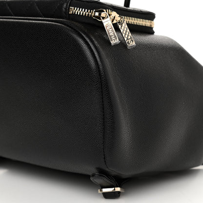Chanel Caviar Quilted Business Affinity Backpack Black 10 of 10