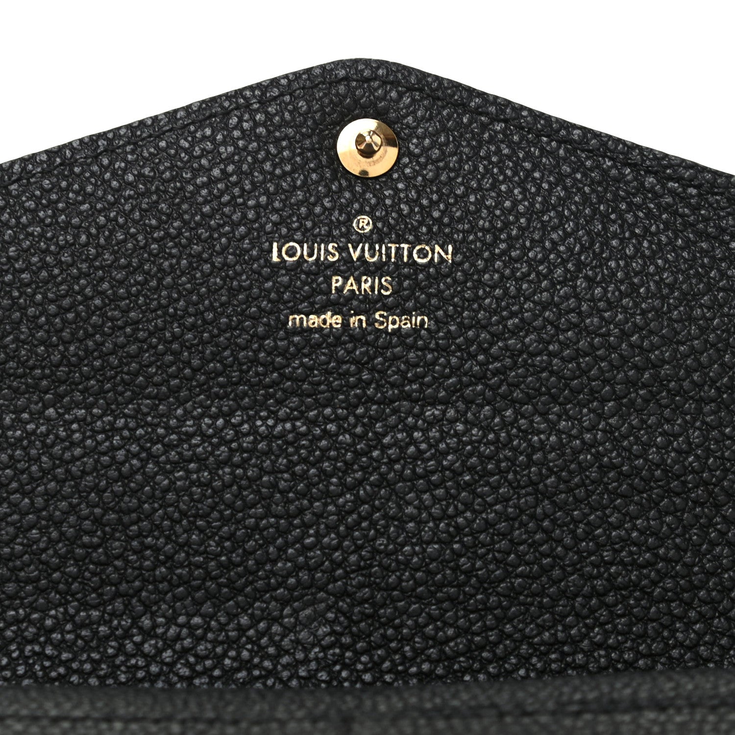Louis Vuitton Empreinte Sarah Wallet NM Black 6 of 9