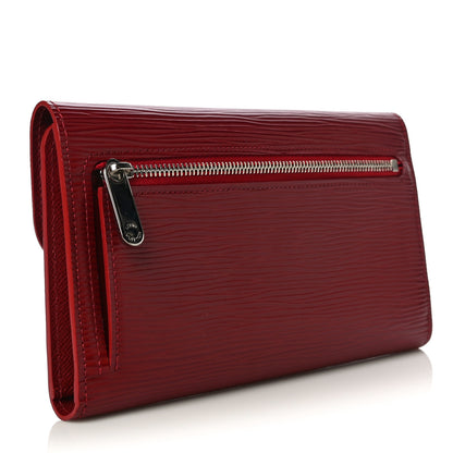 Louis Vuitton Epi Eugenie Wallet Rubis 3 of 12