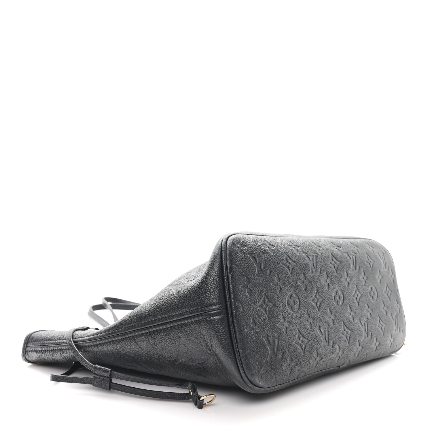 Louis Vuitton Empreinte Monogram Giant Neverfull MM Black 4 of 11