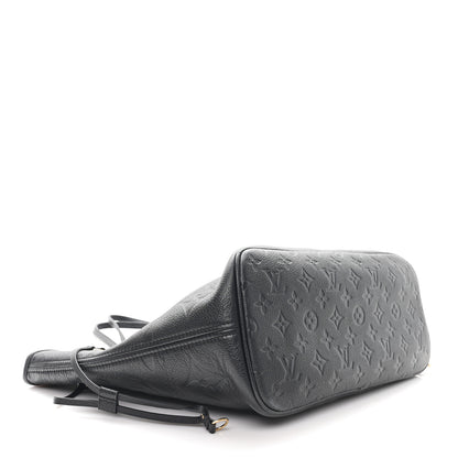 Louis Vuitton Empreinte Monogram Giant Neverfull MM Black 4 of 11