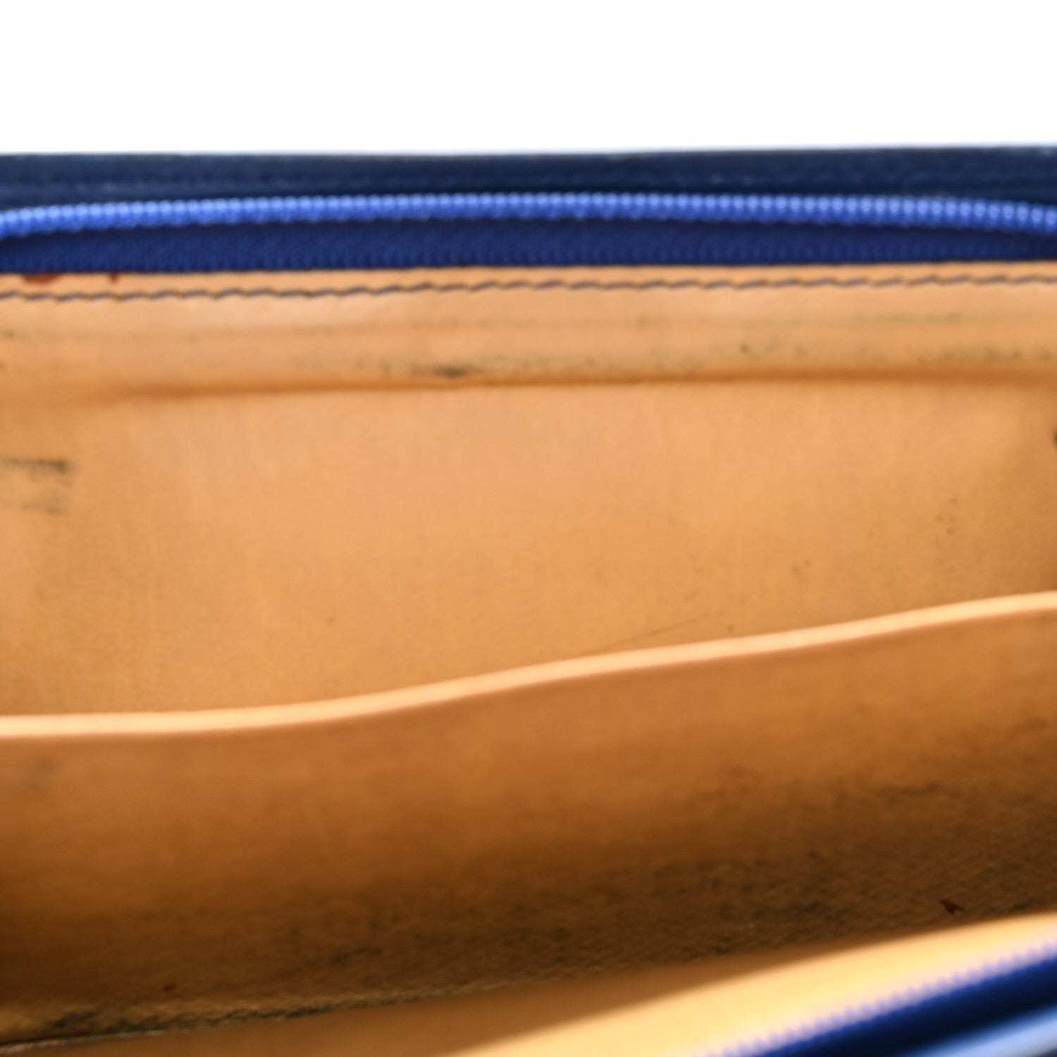 Bottega Veneta Nappa Intrecciato Continental Snap Wallet Cobalt 11 of 12