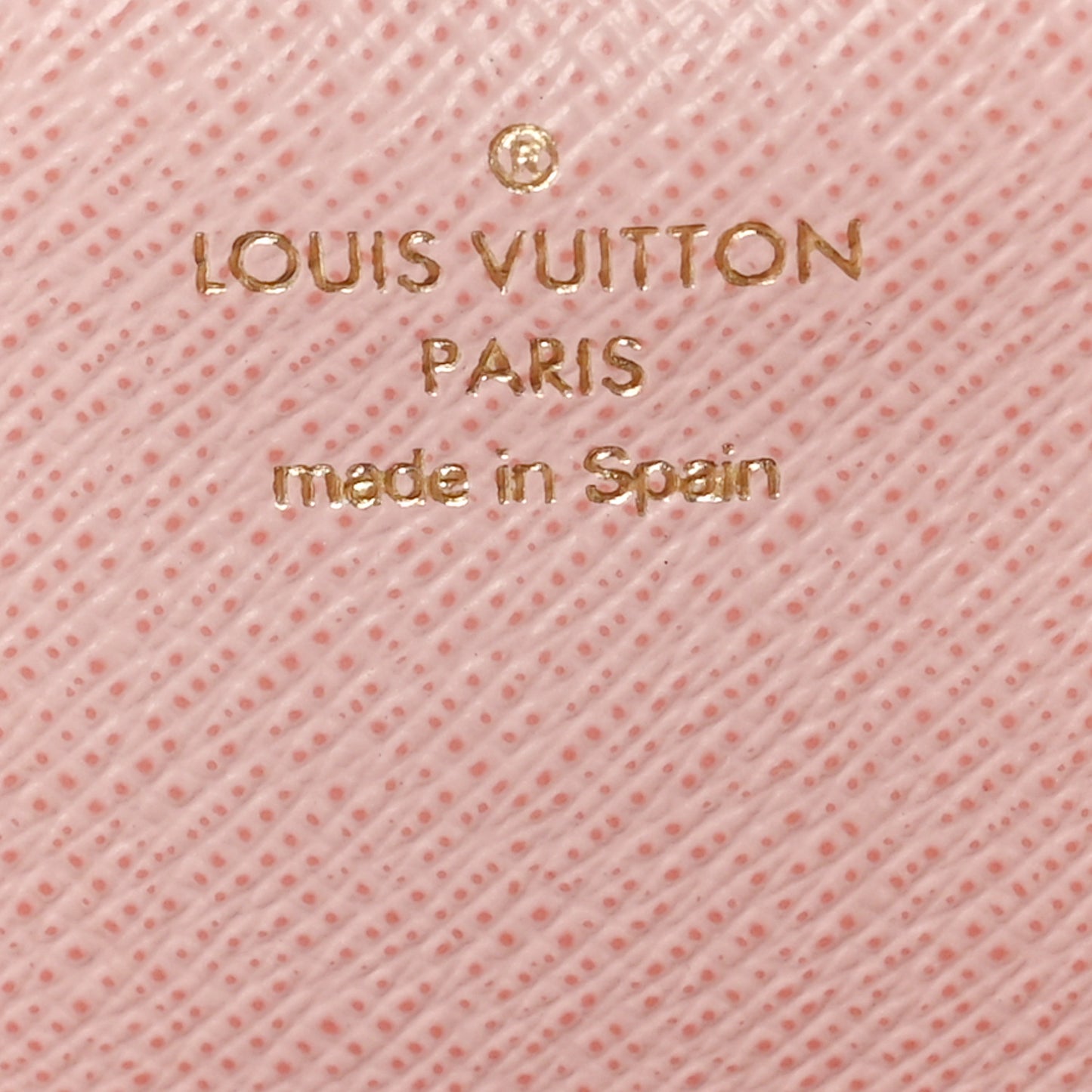 Damier Ebene Caissa Wallet Rose Ballerine