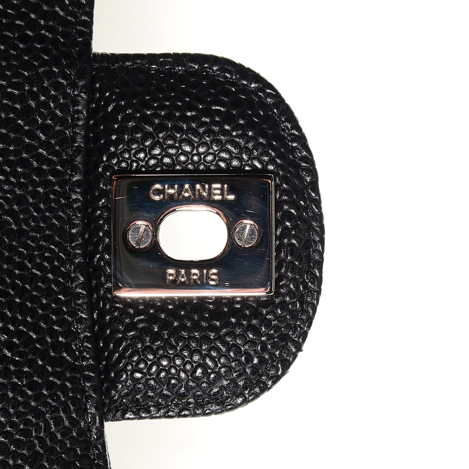 Chanel Caviar Quilted Medium Double Flap Black 5 of 8