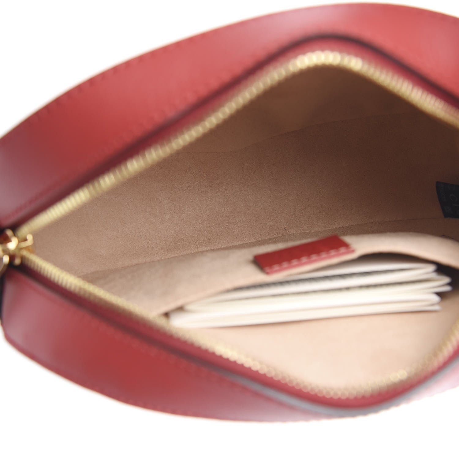 Gucci GG Supreme Monogram Blooms Mini Chain Shoulder Bag Beige Blue Navy Hibiscus Red 4 of 9