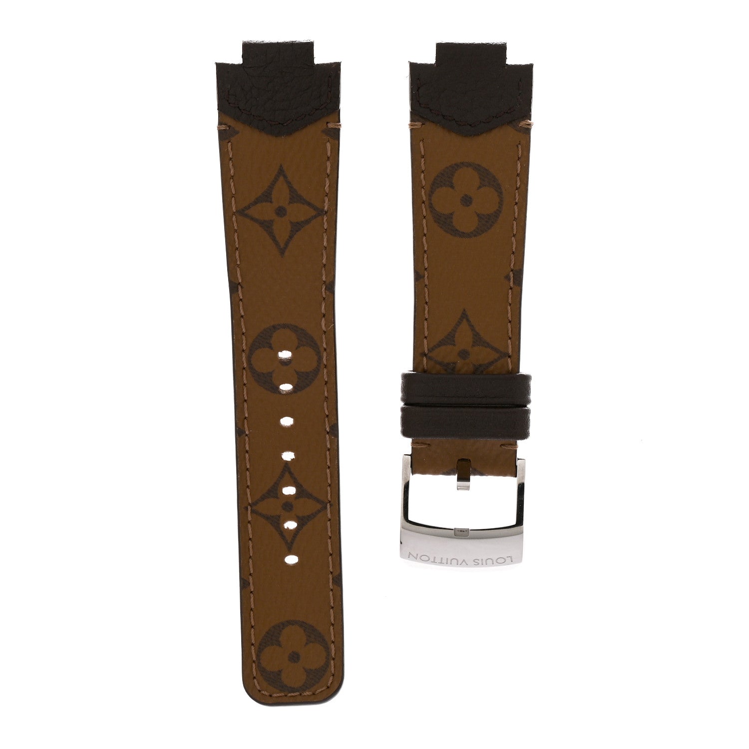 Louis Vuitton Reverse Monogram Tambour 10mm Watch Strap 1 of 6