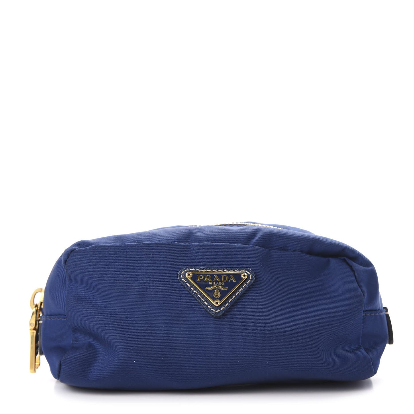 Tessuto Nylon Vela Cosmetic Pouch Bleuette