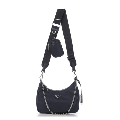 Prada Nylon Re-Edition 2005 Shoulder Bag Baltico 1 of 8