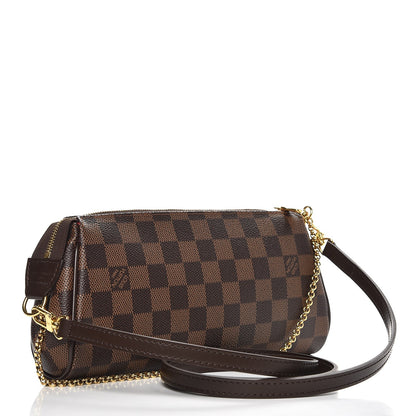 Louis Vuitton Damier Ebene Eva Clutch 3 of 8