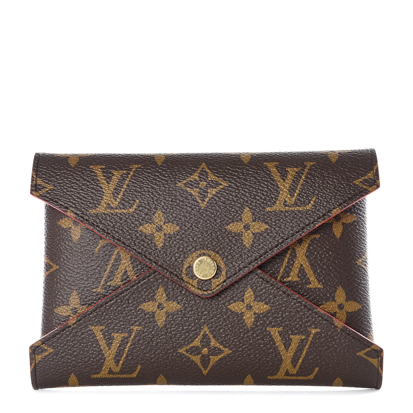 Monogram Medium Kirigami Pochette Insert Coquelicot