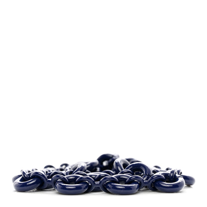 Loewe Brass Monochrome Donut Chain Shoulder Strap Deep Purple Glaze 2 of 5