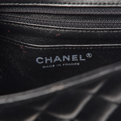 Chanel Lambskin Quilted Mini Rectangular Flap Black 6 of 9