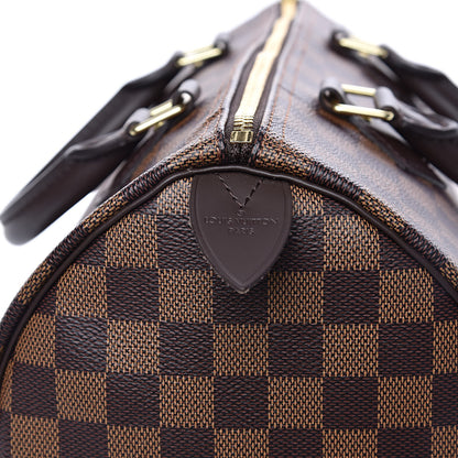 Louis Vuitton Damier Ebene Speedy 30 7 of 9