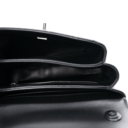 Chanel Lambskin Quilted Small Trendy CC Dual Handle Flap Bag So Black 5 of 14