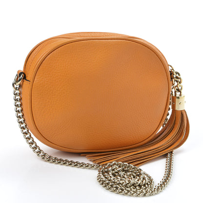 Gucci Cellarius Calfskin Mini Soho Chain Bag Curcuma 2 of 9