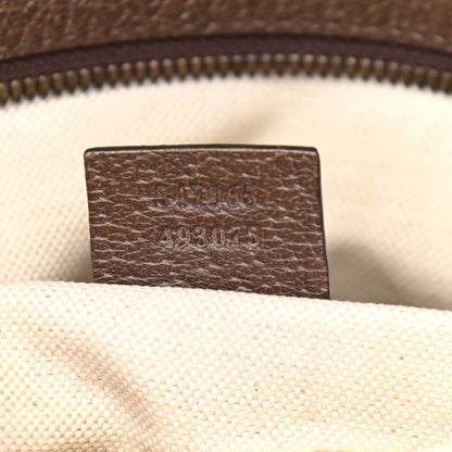 Gucci GG Supreme Monogram Calfskin Web Small Ophidia Day Backpack Beige Ebony New Acero 7 of 10