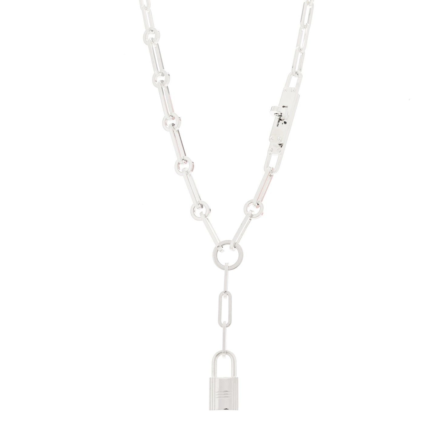 Sterling Silver Kelly Chaine Lariat Necklace