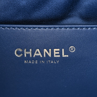 Chanel Washed Denim Quilted Mini Chanel 25 Handbag Blue 6 of 11
