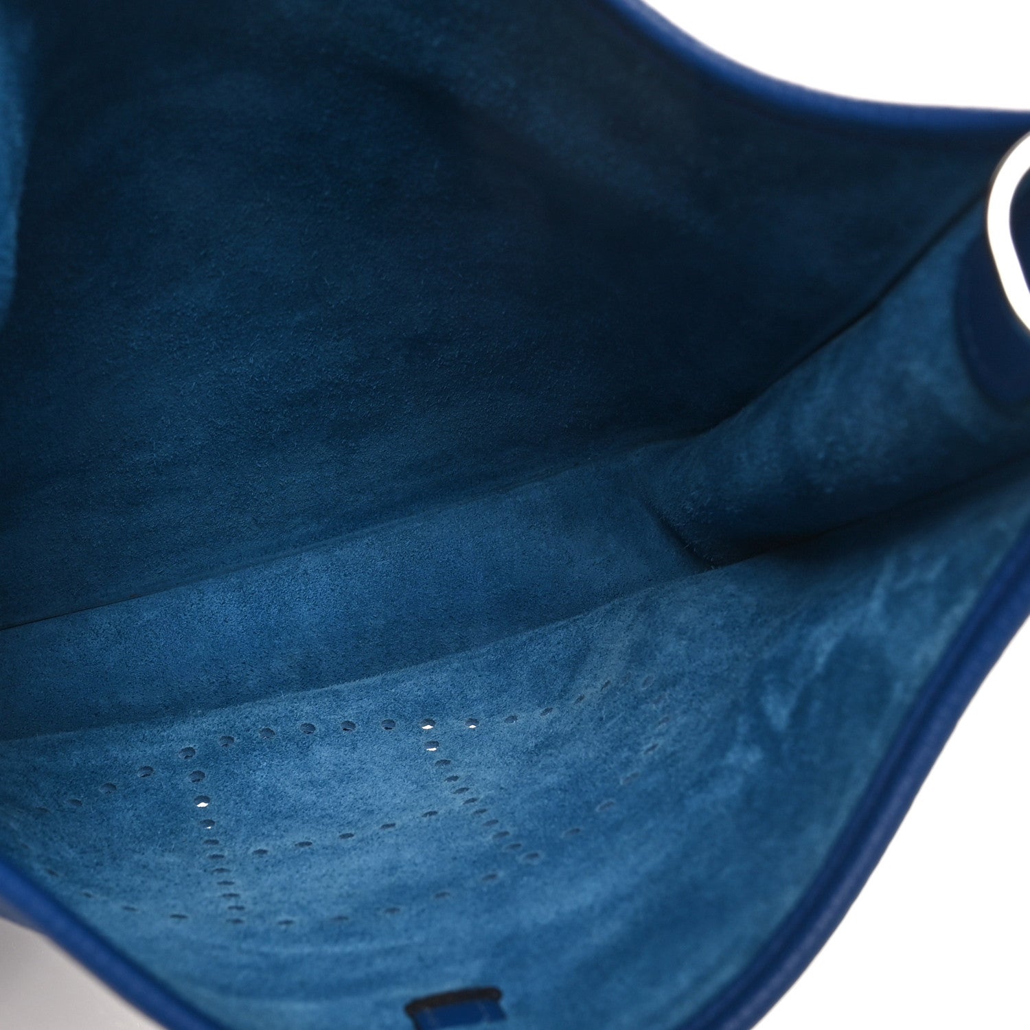 Hermes Taurillon Clemence Evelyne III PM Bleu Royal 5 of 10