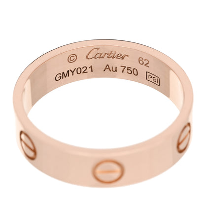 Cartier 18K Pink Gold 5.5mm LOVE Ring 62 10 4 of 4