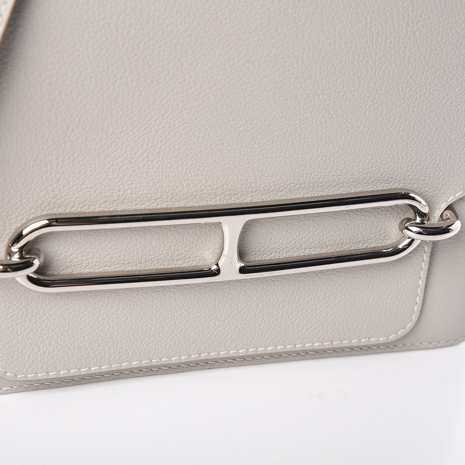 Hermes Evercolor Sac Roulis 23 Gris Perle 10 of 12