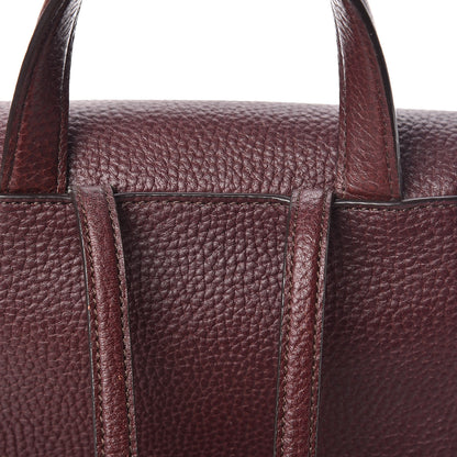Mulberry Classic Grain Calfskin Mini Bayswater Backpack Oxblood 16 of 16